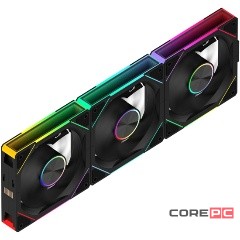 Комплект вентиляторов для корпуса PentaWave PF-U12BS ARGB Black (PF-U12BS PWM 3in1)