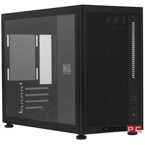 Компьютерный корпус 1STPLAYER MIKU Mi6 Black (Mi6-BK)