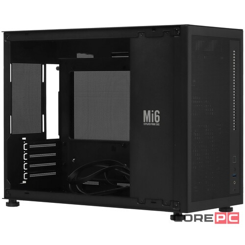 Компьютерный корпус 1STPLAYER MIKU Mi6 Black (Mi6-BK)