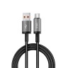 Кабель WiWU Titanlink USB/Type-C 3A 1.0м (Wi-C054) (черный)