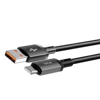 Кабель WiWU Titanlink USB/Type-C 3A 1.0м (Wi-C054) (черный)