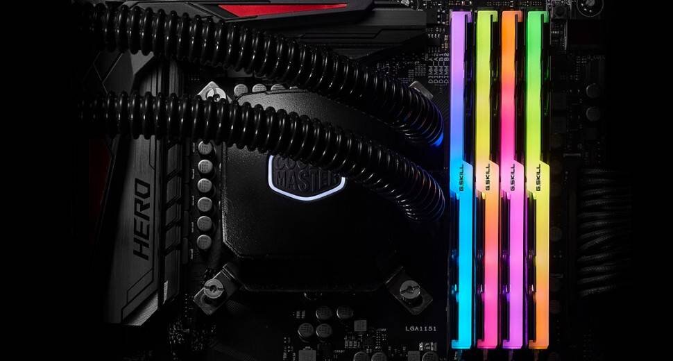 Оперативная память 64 Gb 4000 MHz G.Skill TRIDENT Z RGB (F4-4000C18D-64GTZR)