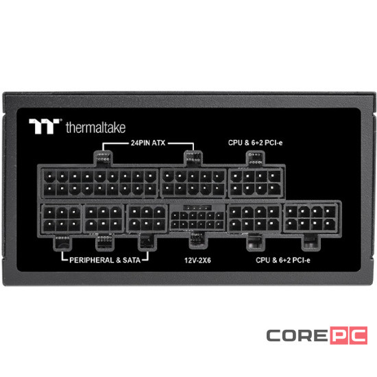 Блок питания Thermaltake 750W TOUGHPOWER SFX 750 (PS-STP-0750FNFAPE-1) 16 Pin (PCIe 5.0 Connector Cable Details)