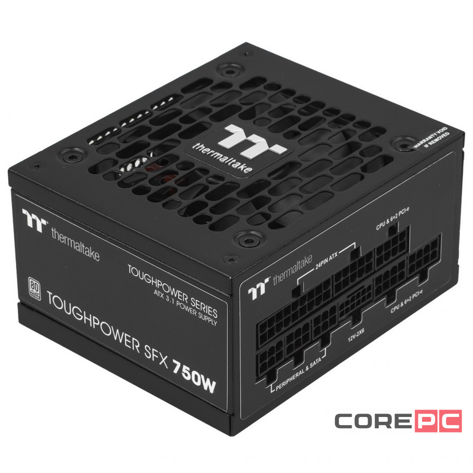 Блок питания Thermaltake 750W TOUGHPOWER SFX 750 (PS-STP-0750FNFAPE-1) 16 Pin (PCIe 5.0 Connector Cable Details)