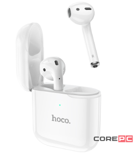Беспроводные Bluetooth cтерео-наушники Hoco EW06 True Wireless (White)
