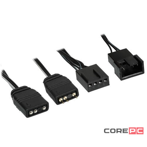 Комплект вентиляторов для корпуса ID-COOLING ARGB Black (TF-12025-PRO-ARGB TRIO) PWM