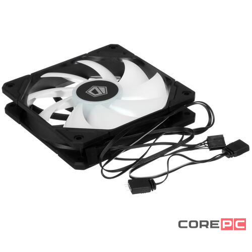 Комплект вентиляторов для корпуса ID-COOLING ARGB Black (TF-12025-PRO-ARGB TRIO) PWM