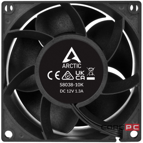 Комплект вентиляторов для корпуса Arctic Cooling S8038-10K (ACFAN00291A)