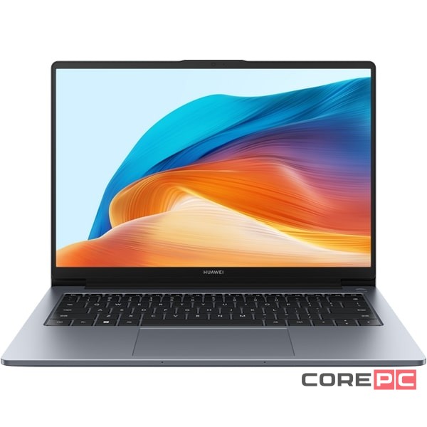 Ноутбук Huawei MateBook D14 53013XFP (i5-12450H/16GB/512GB SSD/14"/1920x1200/Intel Iris Xe/Windows 11 Home) Серый космос