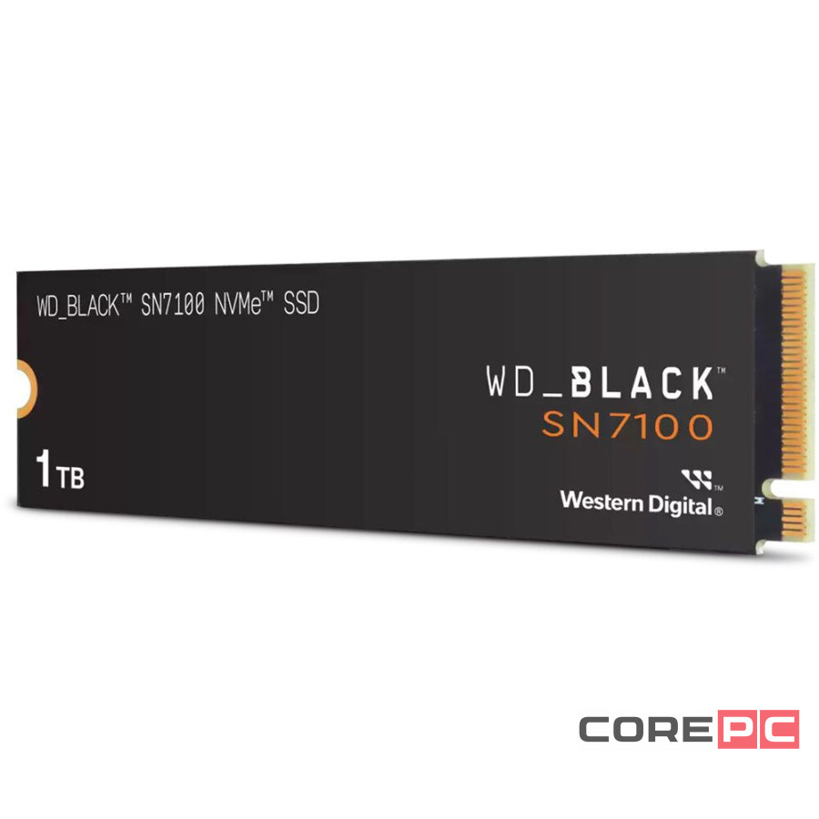 Твердотельный накопитель Western Digital 1000 Gb SN7100 Black (WDS100T4X0E)