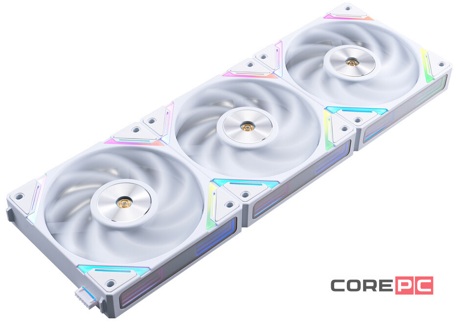 Комплект вентиляторов для корпуса 1STPLAYER XF7 ARGB White (XF7-WH-3IN1)