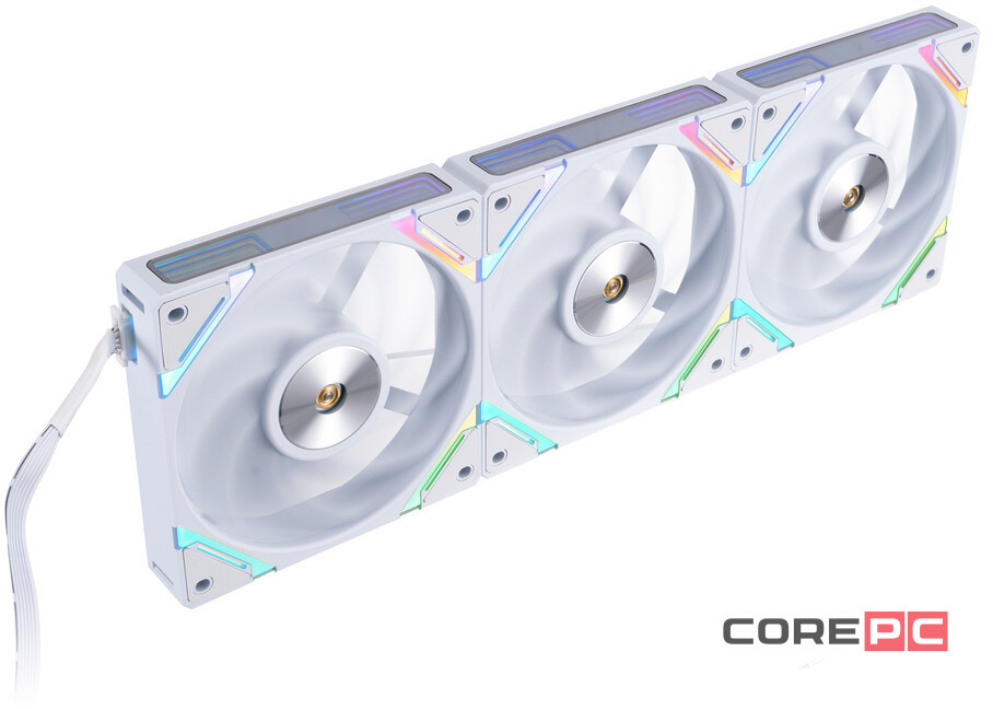 Комплект вентиляторов для корпуса 1STPLAYER XF7 ARGB White (XF7-WH-3IN1)