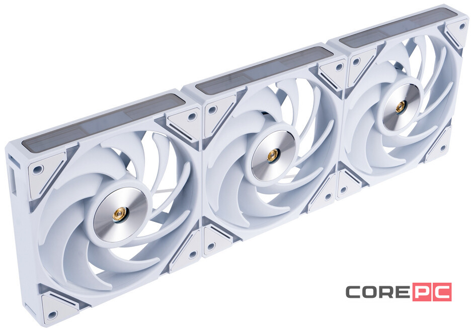 Комплект вентиляторов для корпуса 1STPLAYER XF7 ARGB White (XF7-WH-3IN1)