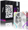 Комплект вентиляторов для корпуса 1STPLAYER XF7 ARGB White (XF7-WH-3IN1)