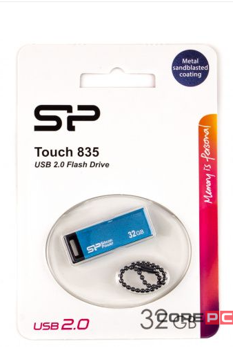 USB флеш накопитель Silicon Power 32GB Touch 835 Blue