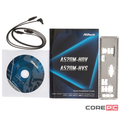 Материнская плата ASRock A520M-HVS