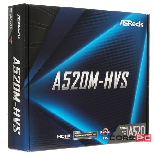 Материнская плата ASRock A520M-HVS