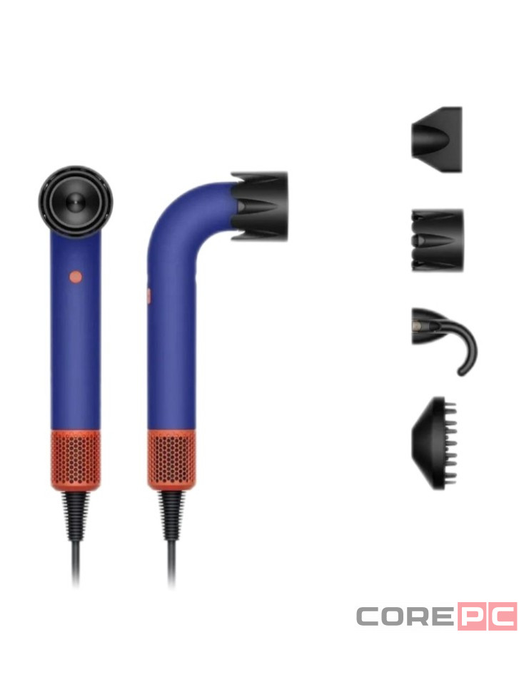 Фен для волос Hair Dryer X11 Pro EU (4 насадок) синий