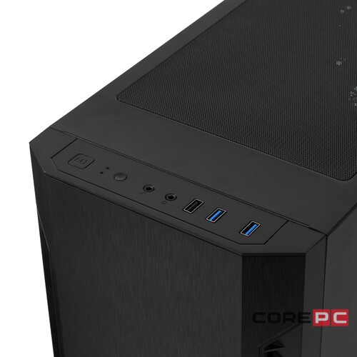 Компьютерный корпус Chieftec ELOX Black (AS-01B-OP)