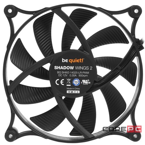 Корпусной вентилятор Be Quiet! SHADOW WINGS 2 140mm BL087