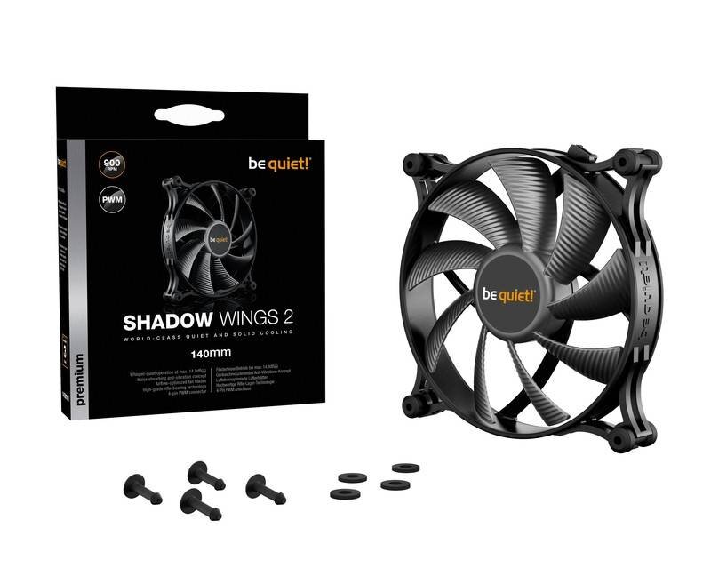 Корпусной вентилятор Be Quiet! SHADOW WINGS 2 140mm BL087