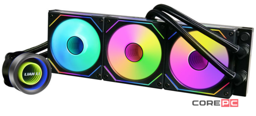 Система жидкостного охлаждения для процессора Lian Li GALAHAD II Trinity 360 SL-INF ARGB Black (GA2T36INB) (G89.GA2T36INB.R0) PWM