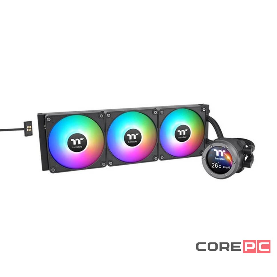 Система жидкостного охлаждения для процессора Thermaltake ARGB Black (CL-W417-PL14SW-A)