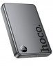 Powerbank с беспроводной зарядкой MagSafe Hoco Q34 10000mAh 1USB-C 20W серебристый