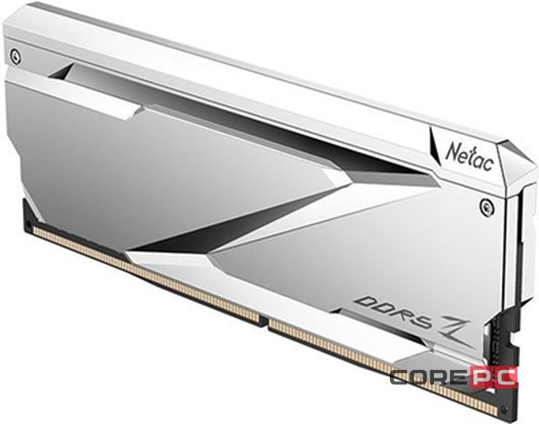 Оперативная память 32 Gb 7200 MHz NETAC Z White (NTZED5P72DP-32S)