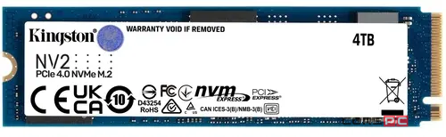 Твердотельный накопитель Kingston 4000 Gb (SNV2S/4000G)