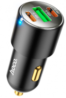 Автомобильное заряд. устр. Hoco NZ6 1USB/2C 18W/25W черное