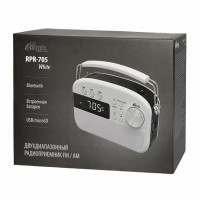 Портативный радиоприемник Ritmix RPR-705 белый