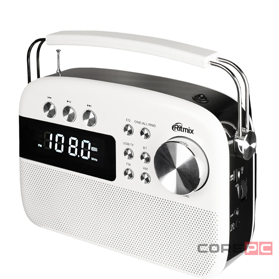 Портативный радиоприемник Ritmix RPR-705 белый