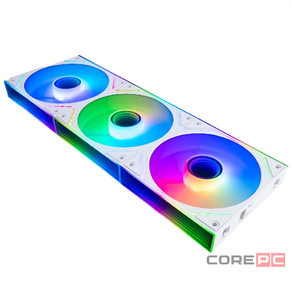 Комплект вентиляторов для корпуса Thermalright TL-M12QRW-S X3 Reverse ARGB White (TRTLM12QRWS.3P)