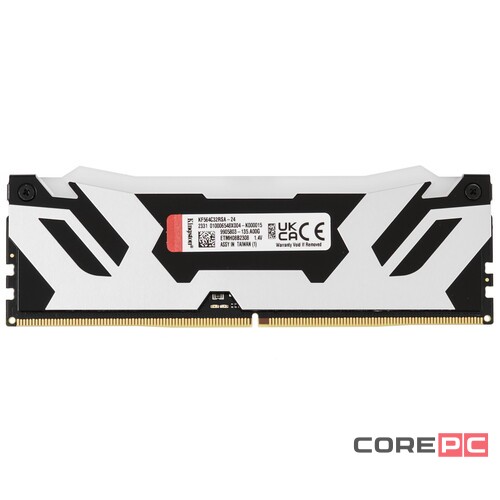 Оперативная память 24 Gb 6400 MHz Kingston FURY Renegade RGB XMP Silver/Black (KF564C32RSA-24)