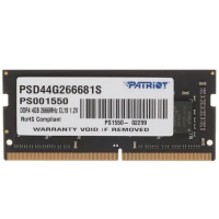 Оперативная память 4 Gb 2666 MHz PATRIOT SL (PSD44G266681)
