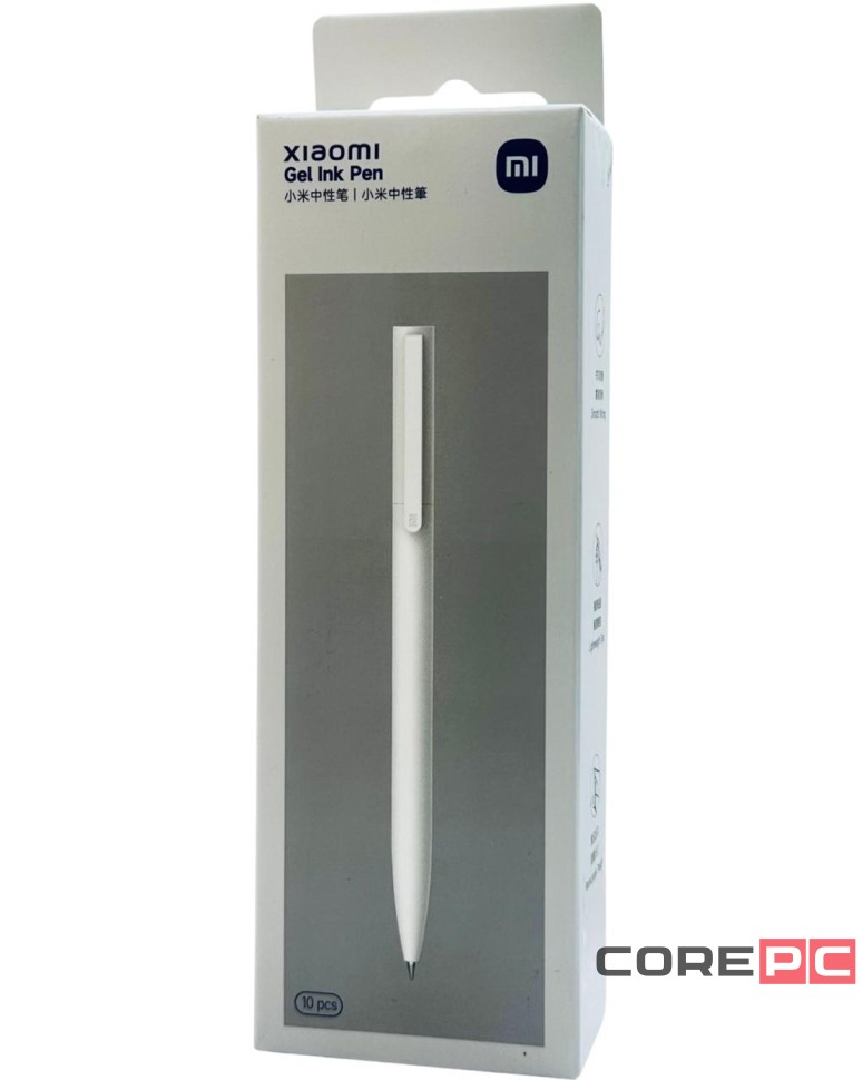 Ручка гелевая Xiaomi KACO Pure Plastic Gelic Pen (комплект 10шт) MJZXB01WC