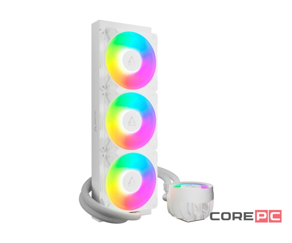 Система жидкостного охлаждения для процессора Arctic Cooling Liquid Freezer III Pro 360 ARGB White (ACFRE00188A)