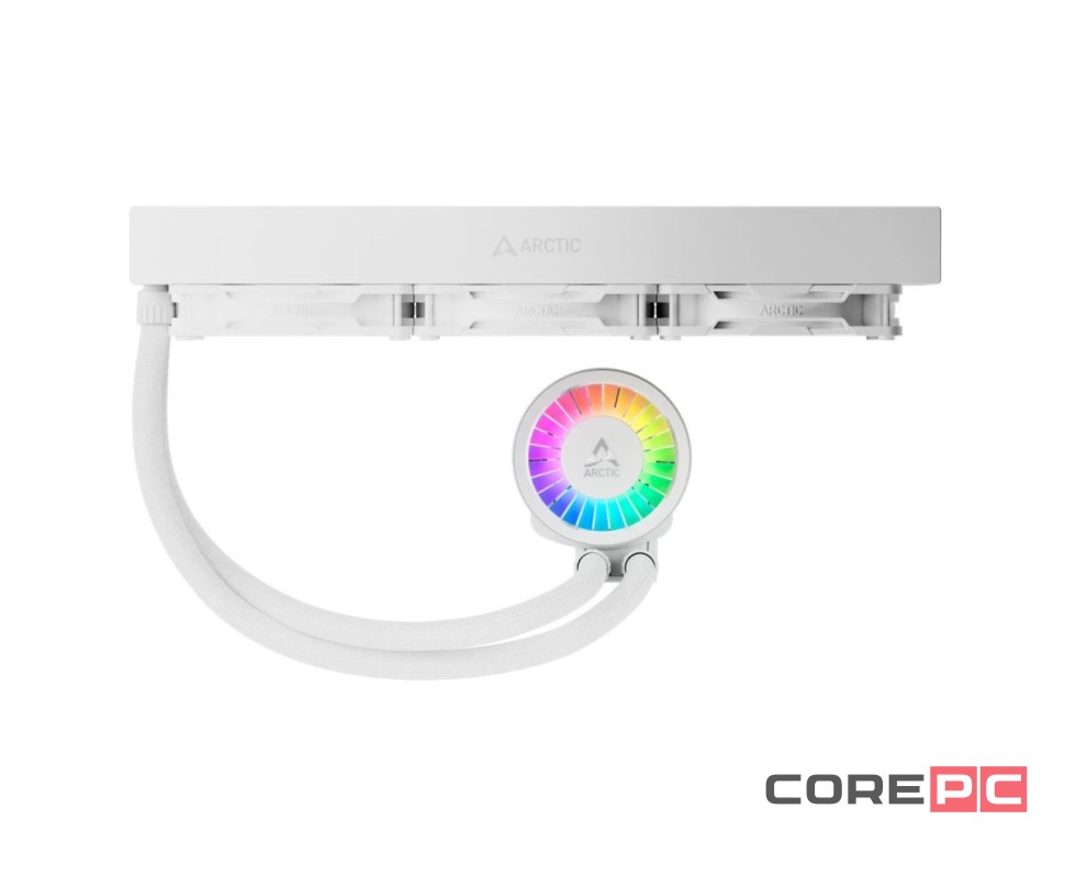 Система жидкостного охлаждения для процессора Arctic Cooling Liquid Freezer III Pro 360 ARGB White (ACFRE00188A)