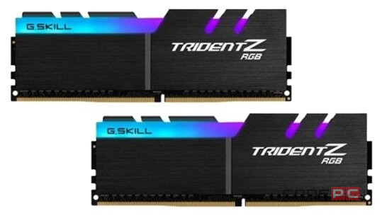 Оперативная память 16 Gb 3600 MHz G.Skill TRIDENT Z RGB (F4-3600C16D-16GTZRC)