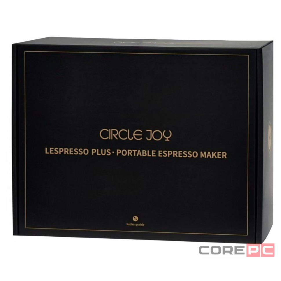 Портативная кофеварка Circle Joy Lespresso Plus черный (CJ-KFJ04)