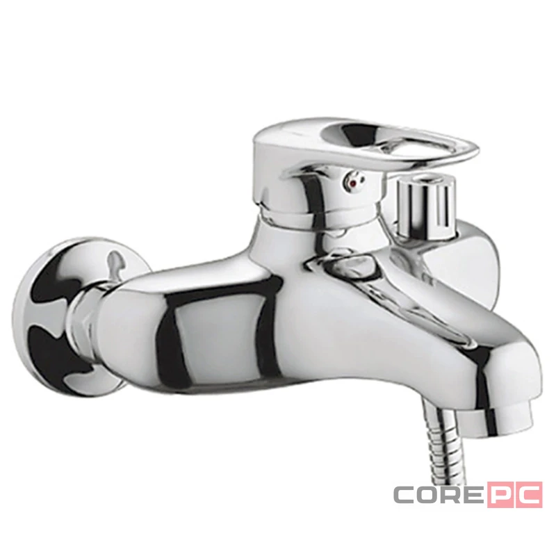 Смеситель для ванны Haiba HB3204, рычажное управление, цвет хром