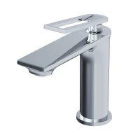 Смеситель для раковины MIXLINE МЛ28-04/ML28-04, рычажное управление, цвет хром