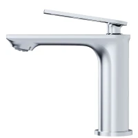 Смеситель для раковины MIXLINE МЛ28-04/ML28-04, рычажное управление, цвет хром