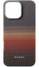 Чехол PITAKA StarPeak Tactile Woven Case для iPhone 16 Pro карбоновый (арамид) Sunset
