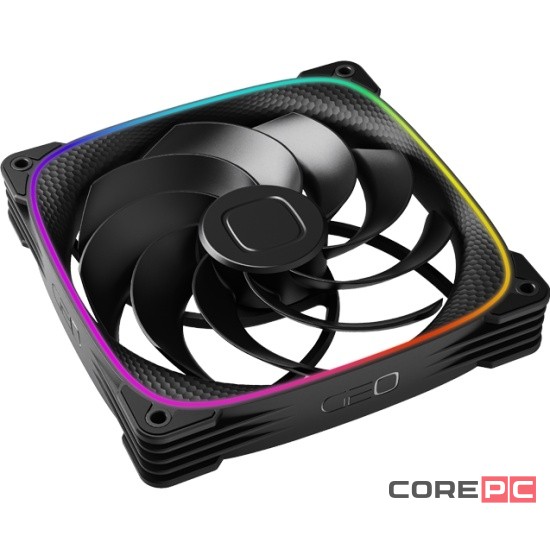 Вентилятор для корпуса Geometric Future Squama 2503RB-14 Reverse ARGB Black (1F2503R114000)