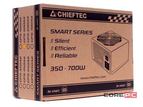 Блок питания Chieftec 500W SMART GPS-500A8