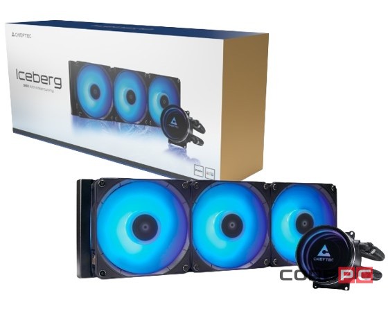 Система жидкостного охлаждения для процессора Chieftec ICEBERG 360 ARGB (CLC-360-RGB)