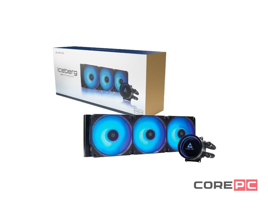 Система жидкостного охлаждения для процессора Chieftec ICEBERG 360 ARGB (CLC-360-RGB)