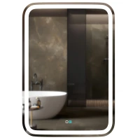 Зеркало MIXLINE Мальта-2 550х800 (ШВ) сенсорный выключатель, светодиодная подсветка + подогрев